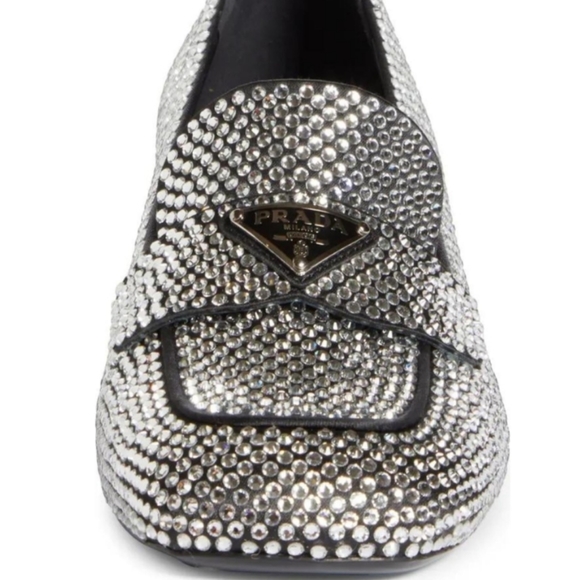 PRADA Crystal Loafers - Picture 9 of 16
